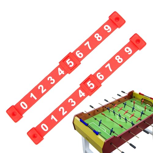 Celuicion Tisch-Score-Torwart, Fußball-Score-Zähler, 2-teiliges Set, 10-stellige Punkteanzeige, Luftbewertungseinheiten von Celuicion