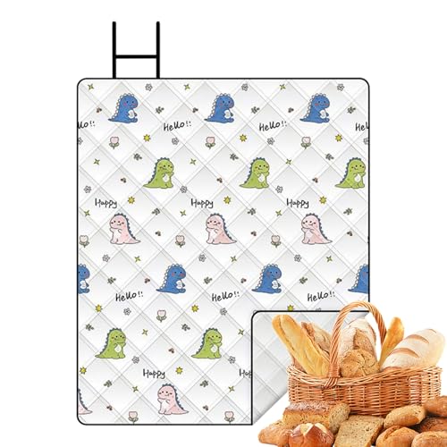 Celuicion Wasserdichte Picknickdecke und Picknickdecke für den Außenbereich – Picknickdecke wasserdicht für den Außenbereich – maschinenwaschbarer Teppich von Celuicion