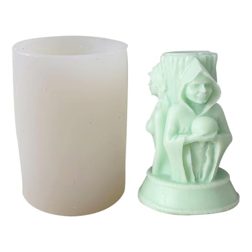 Dreifache Göttin Göttin Form | Silikonform für Mädchen Büste Handwerk Harz Freundschaft Statue für die Herstellung von Kerzen und von Celuicion