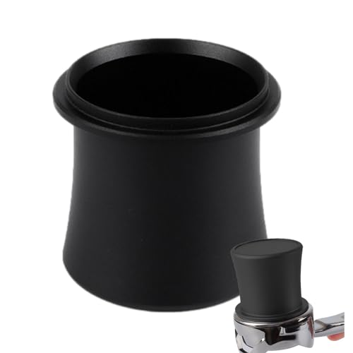 Espresso Dosierbecher, Siebträger-Messbecher | Kaffeepulver Messbecher aus langlebigem mattem Edelstahl, Wiederverwendbares Espresso-Kaffeezubehör aus Metall für Siebträgerkorb 51/5 von Celuicion