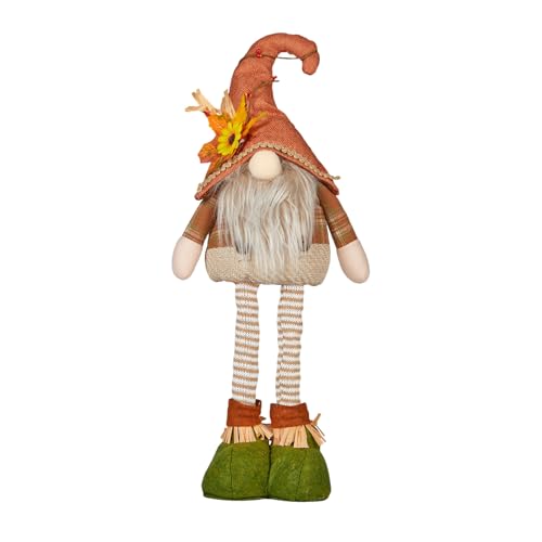 Herbstdeko Wichtel, 50cm Herbst Dekoration Wichtel Figuren Puppen mit einziehbaren Beinen, Herbstdeko Innen GNOME Figuren Handgefertigt für Thanksgiving und Herbst Dekoration Herbstdeko Wichtel, 50cm Herbst Dekoration Wichtel Figuren Puppen mit einziehbaren Beinen, Herbstdeko Innen GNOME Figuren Handgefertigt für Thanksgiving und Herbst Dekoration von Celuicion