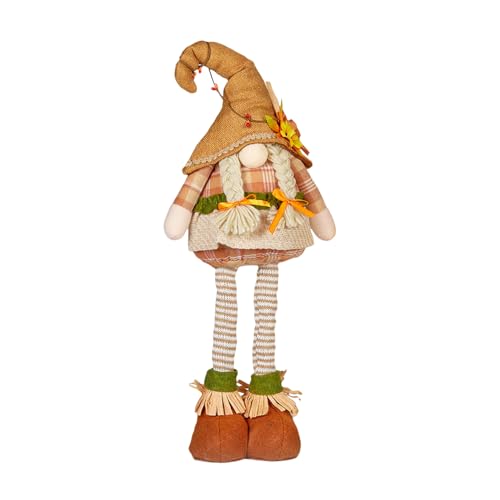 Herbstdeko Wichtel, 50cm Herbst Dekoration Wichtel Figuren Puppen mit einziehbaren Beinen, Herbstdeko Innen GNOME Figuren Handgefertigt für Thanksgiving und Herbst Dekoration Herbstdeko Wichtel, 50cm Herbst Dekoration Wichtel Figuren Puppen mit einziehbaren Beinen, Herbstdeko Innen GNOME Figuren Handgefertigt für Thanksgiving und Herbst Dekoration von Celuicion