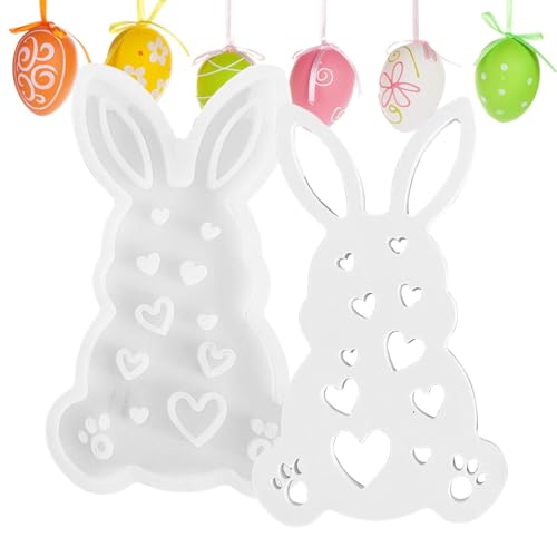Kaninchen Silikonform Kerzenform Silikonharz | Wiederverwendbare Antihaft-Silikon Hasenform | Weiche 3D Formen für Familie, Freunde, Ostern, Geburtstag Kaninchen Silikonform Kerzenform Silikonharz | Wiederverwendbare Antihaft-Silikon Hasenform | Weiche 3D Formen für Familie, Freunde, Ostern, Geburtstag von Celuicion