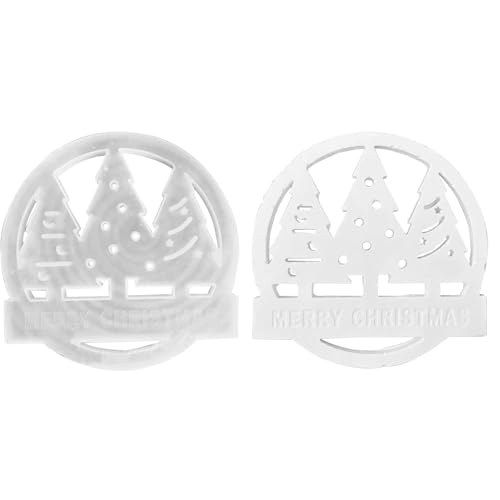 Merry Christmas Silikonform Gießform Frohe Weihnachten Buchstaben Kristall Epoxy Silikon Gießform Weihnachten Silikon Resin Form Silikon Harzform für die Herstellung von Dekoration, Weihnachten von Celuicion