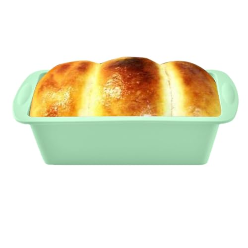 Rechteckige Silikon-Backformen, Grillform aus Silikon | Antihaft-Backform | Muffinform, einfaches Lösen für Kuchen, Fleisch von Celuicion