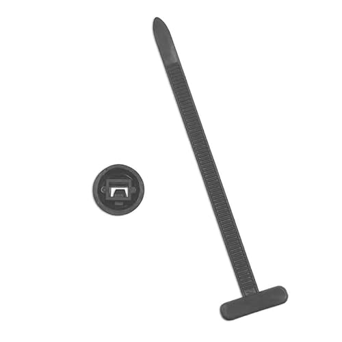 100 Stück Universal Kabelbinder Schnalle, Verschluss Für Reparaturen Cable Clips Robust, Lang Nylon-Kabelbinder für Auto, Haushalt, Reparatur Maschinen von Celvibe