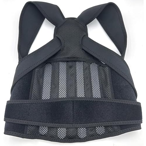 Celvibe Rücken Geradehalter Rückenstützgürtel Haltungskorrektur Damen, Herren Back Posture Corrector Haltung Korrektur Gurt Körperhaltung Verbessern (Schwarz, L) von Celvibe