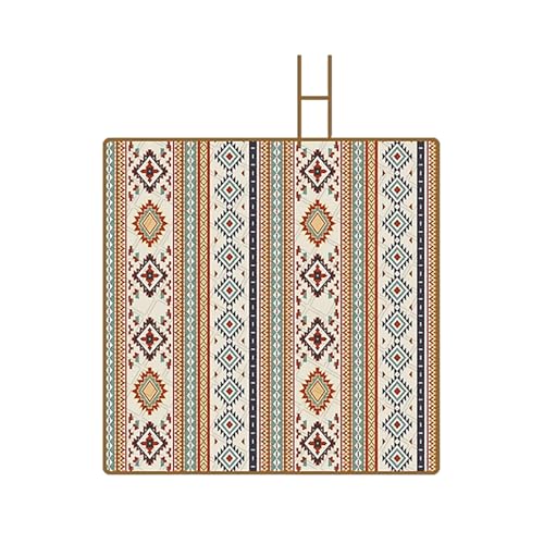 Picknickdecke wasserdichte Extra Große Outdoor Campingdecke XXXL Stranddecke isoliert Einfach Faltbar Waschbar Picknickdecke für Familienurlaub, Outdoor, Camping, Strand (Style 1, 200 * 200) von Celvibe