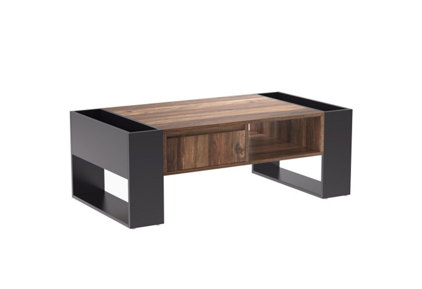 Celya Couchtisch Wohnzimmer Sofa Tisch, Schubladen und Staufächer, Auf beiden Seiten des Tisches befinden sich Staufächer Celya Couchtisch Wohnzimmer Sofa Tisch, Schubladen und Staufächer, Auf beiden Seiten des Tisches befinden sich Staufächer von Celya