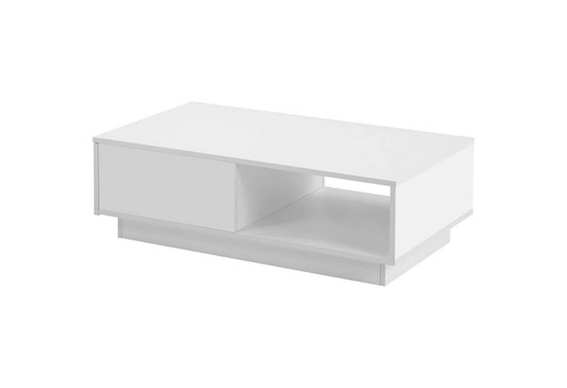Celya Couchtisch moderner Hochglanz-Sofatisch Wohnzimmertisch 99 x 55 x 32 cm, mit LED-Licht von Celya