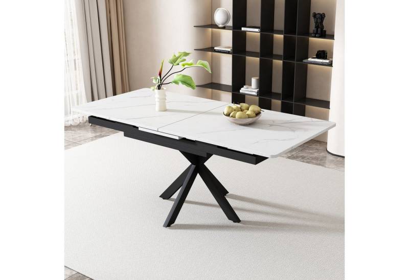 Celya Esstisch Erweiterbarer Esstisch,Rechteckiger Esstisch, L150/180 x B70 x H76 cm von Celya