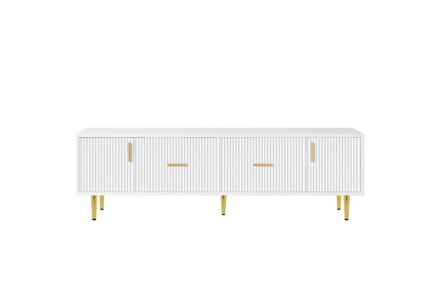 Celya TV-Schrank 170 cm langer weißer TV-Ständer für 70-Zoll-TV von Celya