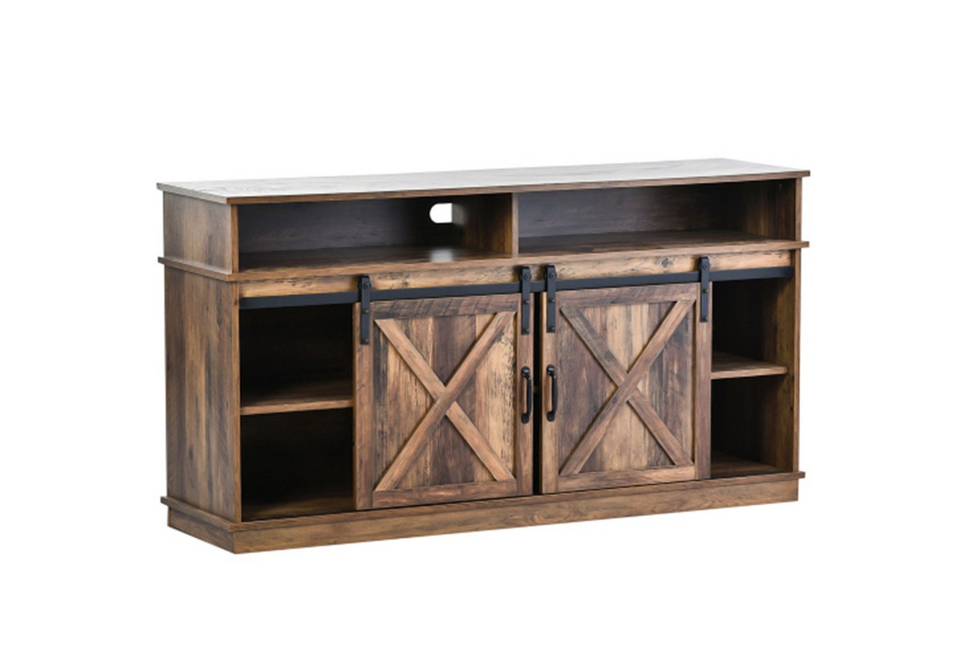 Celya TV-Schrank Ausgestattet mit zwei Schiebetüren und verstellbaren Regalen Oberflächenabdichtung Celya TV-Schrank Ausgestattet mit zwei Schiebetüren und verstellbaren Regalen Oberflächenabdichtung von Celya