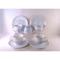 Weiße Und Blaue Kaffee - Zuckerbecher, Porzellan, Handbemalt, Ideales Geschenk Für Kaffeeliebhaber Zum Muttertag Weiße Und Blaue Kaffee - Zuckerbecher, Porzellan, Handbemalt, Ideales Geschenk Für Kaffeeliebhaber Zum Muttertag von CeminaKafe