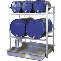 CEMO Fassregal Typ 800 + Fassauflage 2 x 200 l Fass + GFK-Auffangwanne 220 l CEMO Fassregal Typ 800 + Fassauflage 2 x 200 l Fass + GFK-Auffangwanne 220 l von CEMO