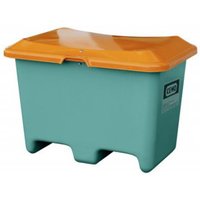 CEMO Streugutbehälter Plus3 400 Liter unterfahrbar ohne Entnahme grün/orange CEMO Streugutbehälter Plus3 400 Liter unterfahrbar ohne Entnahme grün/orange von CEMO