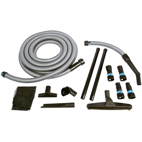 Quick Click Multi-Marken-Elektrowerkzeug-Staubsammeladapter-Set und komplettes Staubsaugerzubehör mit 9 m Schlauch für Nass-/Trockensauger zu Hause und im Geschäft Quick Click Multi-Marken-Elektrowerkzeug-Staubsammeladapter-Set und komplettes Staubsaugerzubehör mit 9 m Schlauch für Nass-/Trockensauger zu Hause und im Geschäft von Cen-Tec Systems