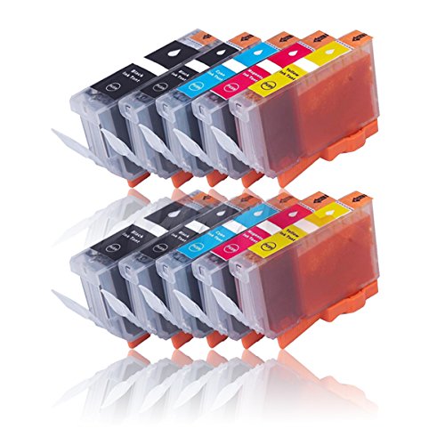 10 Druckerpatronen kompatibel zu CANON PGI5 CLI8 (für CANON PIXMA IP3300 IP3500 IP4200 IP4200X IP4300 IP4500 IP5200 IP5200R IP5300 IX4000 IX5000 MP500 MP510 MP520 MP530 MP600 MP600R MP610 MP800 MP800R MP810 MP830 MX700 MX850 etc.) mit Chip 10 Druckerpatronen kompatibel zu CANON PGI5 CLI8 (für CANON PIXMA IP3300 IP3500 IP4200 IP4200X IP4300 IP4500 IP5200 IP5200R IP5300 IX4000 IX5000 MP500 MP510 MP520 MP530 MP600 MP600R MP610 MP800 MP800R MP810 MP830 MX700 MX850 etc.) mit Chip von Cenado