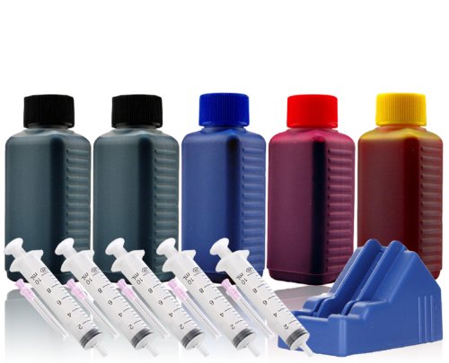 Nachfülltinte Druckertinte Refillset für CANON PGI-5BK/CLI-8 inkl. Resetter (für CANON PIXMA IP3300 IP3500 IP4200 IP4200X IP4300 IP4500 IP5200 IP5200R IP5300 IX4000 IX5000 MP500 MP510 MP520 MP530 MP600 MP600R MP610 MP800 MP800R MP810 MP830 MX700 MX850), 500ml Nachfülltinte Druckertinte Refillset für CANON PGI-5BK/CLI-8 inkl. Resetter (für CANON PIXMA IP3300 IP3500 IP4200 IP4200X IP4300 IP4500 IP5200 IP5200R IP5300 IX4000 IX5000 MP500 MP510 MP520 MP530 MP600 MP600R MP610 MP800 MP800R MP810 MP830 MX700 MX850), 500ml von Cenado