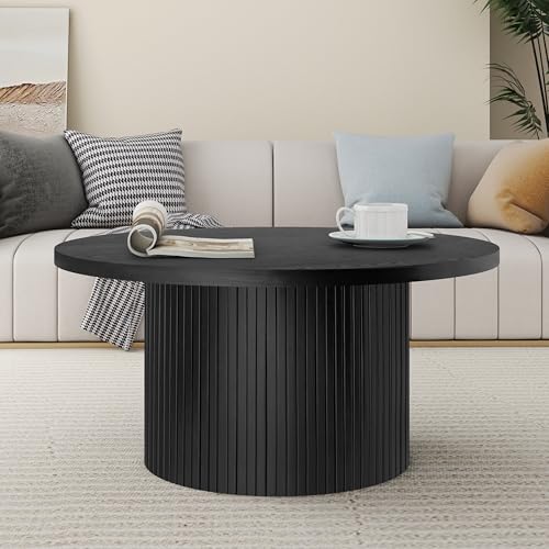 Cenbunsh Solid Wood Round Coffee Table von Cenbunsh