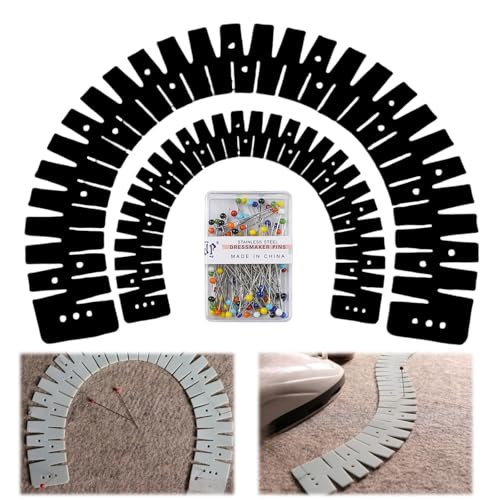 2 Teilige Flexible Silikonemming Set Für Nahtlos Nähprojekte Hitzebeständiger Herrscher Mit Antislip Messloch Wärme Hemming Lineal Zum Quilten Und Anpassung 2 Teilige Flexible Silikonemming Set Für Nahtlos Nähprojekte Hitzebeständiger Herrscher Mit Antislip Messloch Wärme Hemming Lineal Zum Quilten Und Anpassung von Cenifin