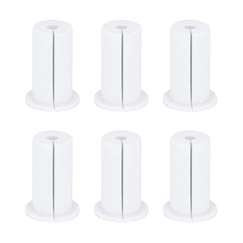 6pcs Möbel Wandloch Buchse Kabel Trommetenmanagement Draht Organisatoren Gummi Pass Löcher Deckung Router Ethernet Schutzhülle von Cenifin