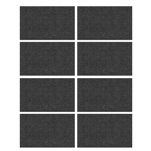 Cenifin 8pcs Kapillarmatte Schwarzes Sämling Sämling Startmatte Für Gartenwässerungsmatten Automatische Wasserversorgungssysteme Innenpflanzenbewässerungslösung von Cenifin