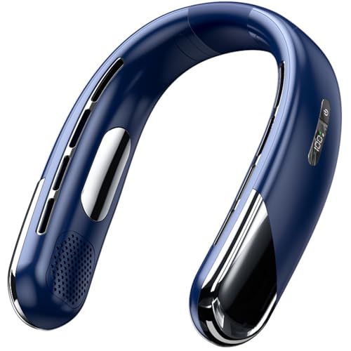 Cenifin Hängende Hälse Klimaanlagen Miniaturaufladbare Digitale Display Blatteless Elektromüfte Wearable Cooling Device Kühlgerät von Cenifin