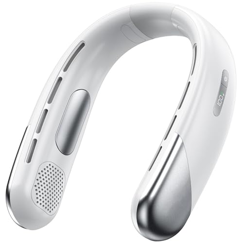 Cenifin Hängende Hälse Klimaanlagen Miniaturaufladbare Digitale Display Blatteless Elektromüfte Wearable Cooling Device Kühlgerät von Cenifin