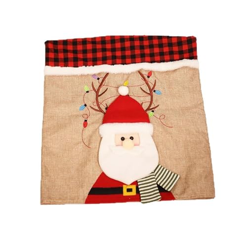 Cenifin Wiederverwendbares Urlaubssitzcover Klassisches Kariertes Design Stoff Esstisch Weihnachten Dekore Accessoire Festival Küchentischdekoration Dekoration Cenifin Wiederverwendbares Urlaubssitzcover Klassisches Kariertes Design Stoff Esstisch Weihnachten Dekore Accessoire Festival Küchentischdekoration Dekoration von Cenifin