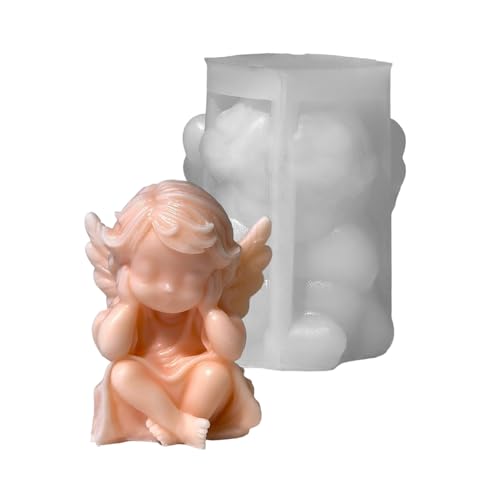 Engel Silikonform Für Handgefertigte Kerzen Und Geschenke Desktop Dekoration Schimmel Für Handwerksbegeisterte Schmuck Werkzeug Cherubs Epoxidharzform von Cenifin