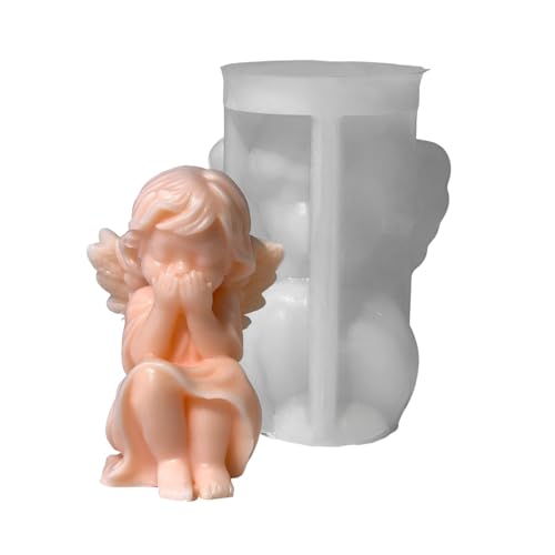 Engel Silikonform Für Handgefertigte Kerzen Und Geschenke Desktop Dekoration Schimmel Für Handwerksbegeisterte Schmuck Werkzeug Cherubs Epoxidharzform von Cenifin