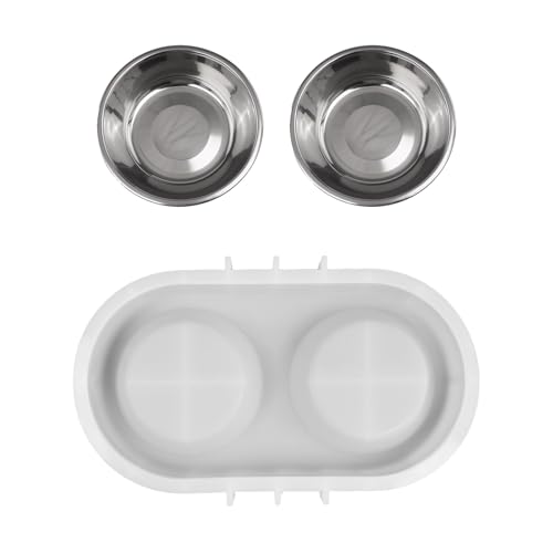 Lebensmittelqualität Silikon Haustier Schüssel Schimmel Für Handgefertigtes Handwerk Kreative Katzen Hundehalter Wiederverwendbares Multi Zweck Schimmelpilze Pet Schale Silikonform von Cenifin