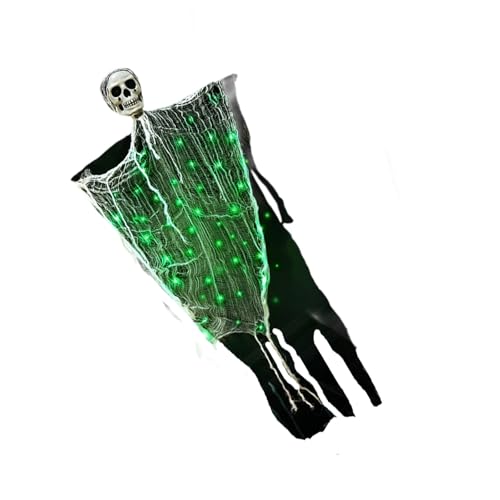 Multiple Positionen Eindringliche Skelette Figur Halloween Hanging Decore Wasserdichtes Design Für Türgartenschrecken Displays Leuchtet Specter House Accessoire Multiple Positionen Eindringliche Skelette Figur Halloween Hanging Decore Wasserdichtes Design Für Türgartenschrecken Displays Leuchtet Specter House Accessoire von Cenifin