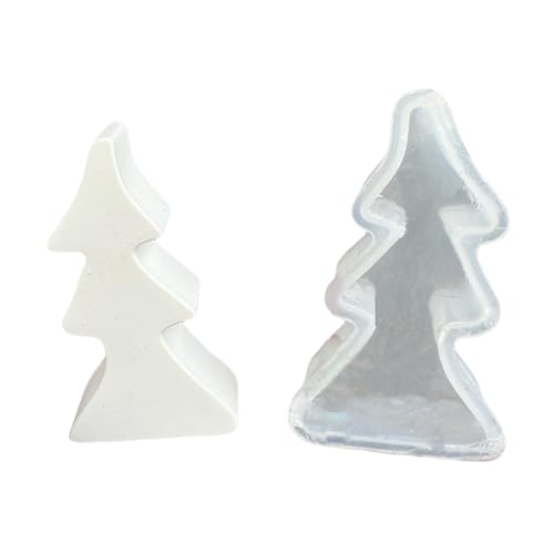 Weihnachten Thema Schokolade Fondant Silikonform Backwerkzeug Weihnachtsbaum Silikon Kerzenformen Für Handgefertigte Kerzenbackformen von Cenifin