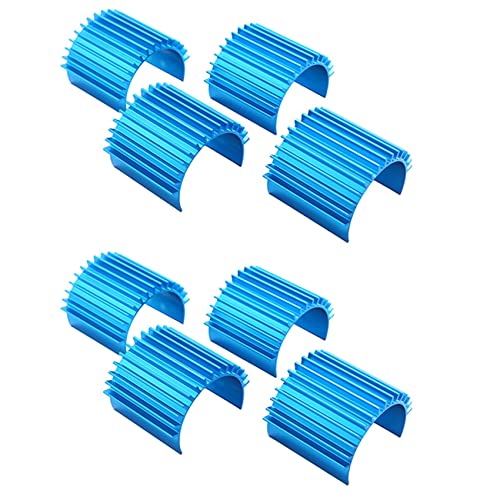 Censous Aluminium 370 380 Motor Kühlkörper Kühlkörper Kühllamellen für RC 1/16 Auto (8 Stück) von Censous