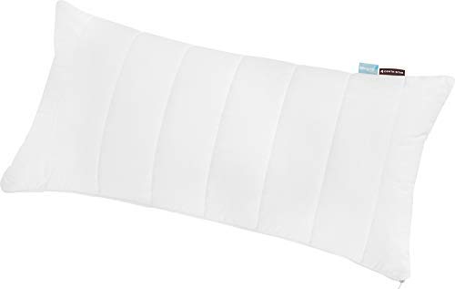 Centa-Star Allergiker Kopfkissen 40x80 cm - AllergoProtect - klinisch getestet, herausnehmbares Innenkissen mit AllergoFill Microfaservlies, orthopädisches Kissen antiallergisch von Centa-Star