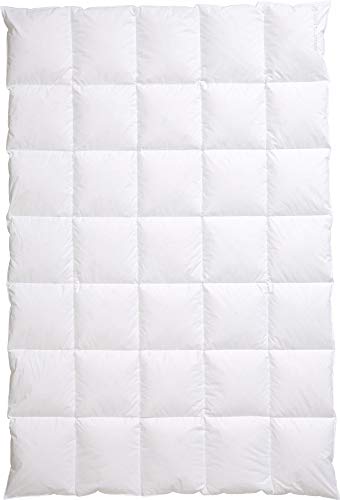 Centa-Star Daunendecke Harmony medium, Füllung: 100% Gänsedaunen 155x220 cm von Centa-Star