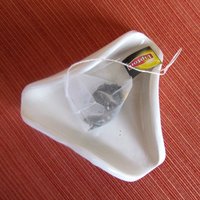 Kaffee Tee Löffel Ablage - Glänzend Weiß von CenteredClayWorks