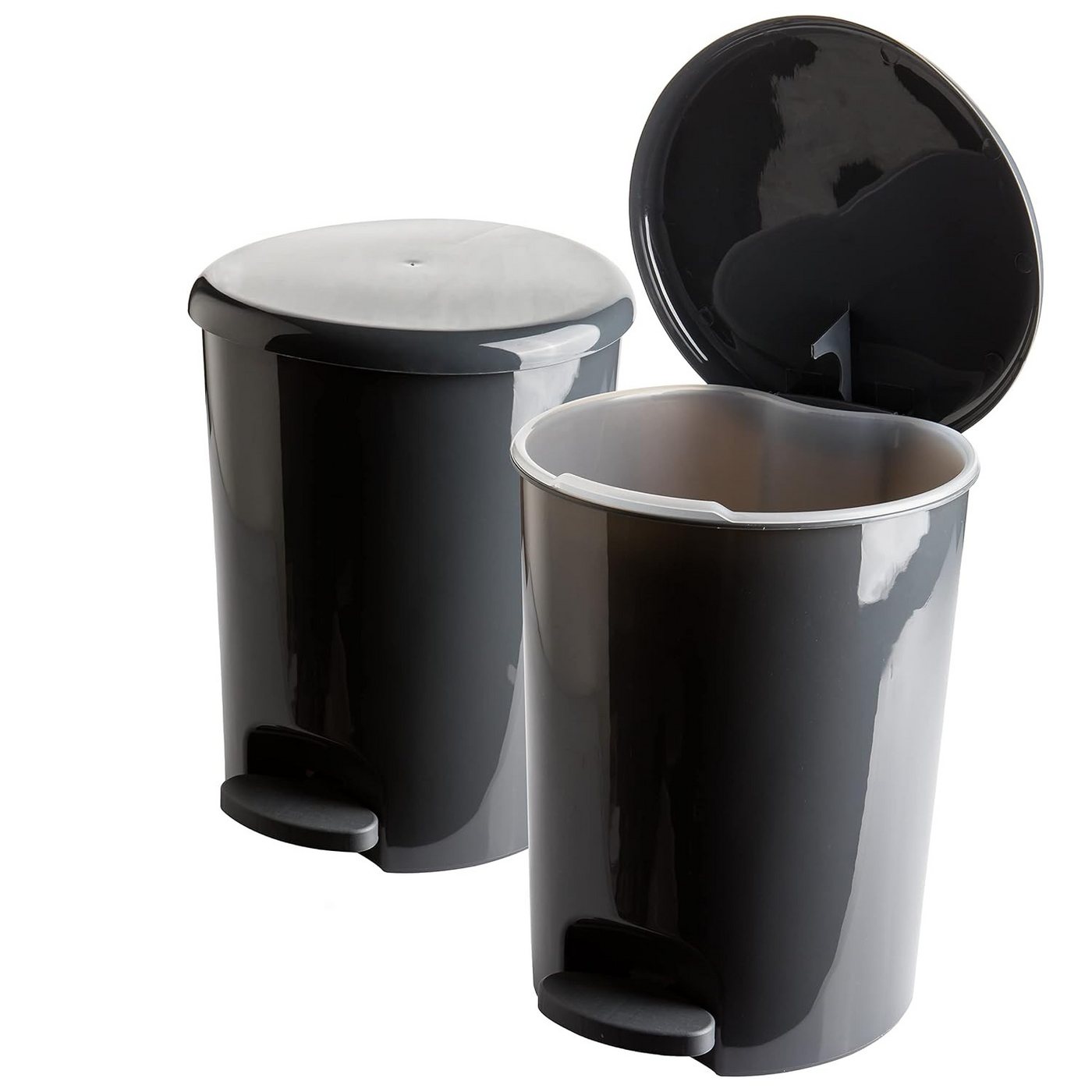 Centi Biomülleimer 5L Kosmetikeimer Soft Close, Abfalleimer Klein mit Fußpedal Centi Biomülleimer 5L Kosmetikeimer Soft Close, Abfalleimer Klein mit Fußpedal von Centi