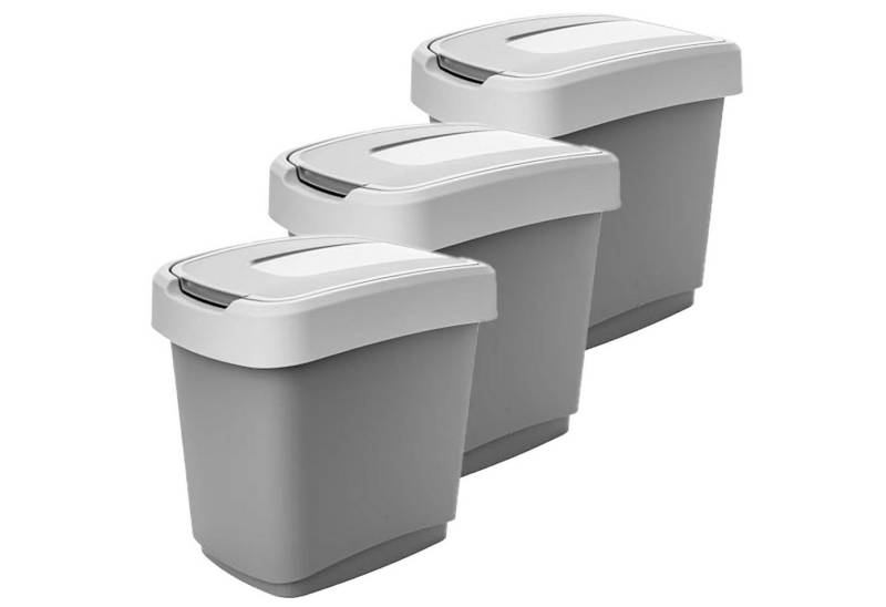 Centi Papierkorb AMRUM 15L mit Schwingdeckel, Mülleimer für Küche, Bad & Büro Centi Papierkorb AMRUM 15L mit Schwingdeckel, Mülleimer für Küche, Bad & Büro von Centi