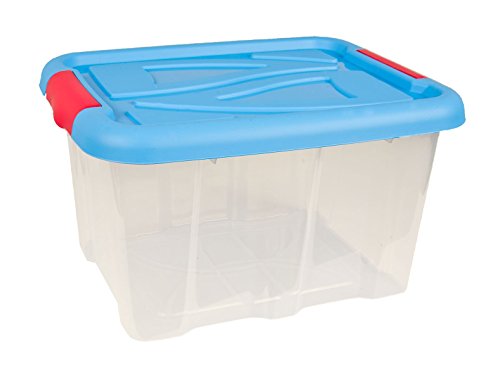 Centini Plastikbox Aufbewahrungsbox Multibox Stapelbox Box mit Deckel 30 Liter Centini Plastikbox Aufbewahrungsbox Multibox Stapelbox Box mit Deckel 30 Liter von Centini