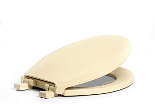 Centoco 3700SCLC-106 Deluxe Toilettensitz aus Kunststoff, rund, mit Sicherheitsverschluss und Lift und Reinigung, Knochen Centoco 3700SCLC-106 Deluxe Toilettensitz aus Kunststoff, rund, mit Sicherheitsverschluss und Lift und Reinigung, Knochen von Centoco