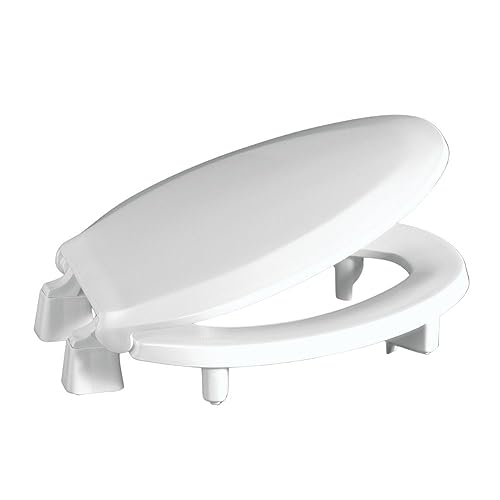 Centoco 3L800STS-001 Plastic Elongated Toilet Seat with Closed Front, White von Centoco