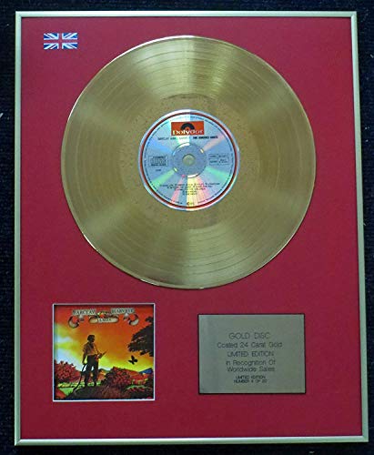 Barclay James Harvest – 24 Karat vergoldete LP Disc Time Ehrengeister von Century Music Awards