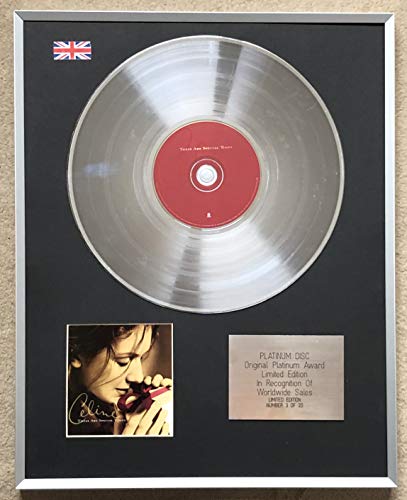 Century Music Awards - CELINE DION – Limitierte Edition CD Platin Disc – DAS SIND SPEZIAL ZEITEN von Century Music Awards -