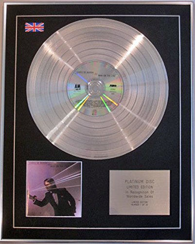 Century Music Awards Chris de Burgh, Limited Edition CD Platinum Disc – Man On The Line von Century Music Awards