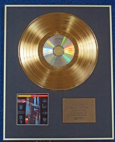 Century Music Awards - Depeche Mode – Ltd Edition CD 24 Karat Gold beschichtet – Black Celebration von Century Music Awards -