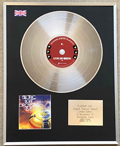 Century Music Awards - ELECTRIC LIGHT ORCHESTRA – Limitierte Auflage CD Platin Disc – Live von Century Music Awards -