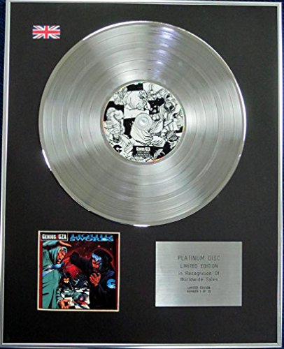 Century Music Awards Genius/GZA – Limited Edition CD Platinum Disc – Liquid Swords von Century Music Awards